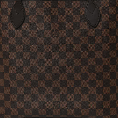 Louis Vuitton Damier Ebene Neo Neverfull MM Rose Ballerine 8 of 10