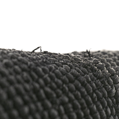 The Row Raffia Emilie Tote Bag Black 10 of 11