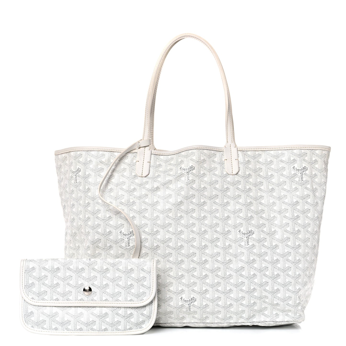 Goyardine Saint Louis PM White