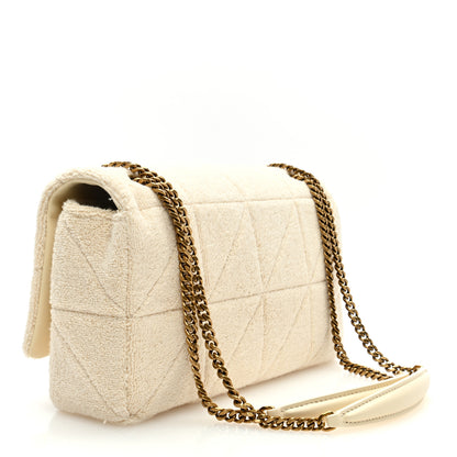 Saint Laurent Terry Patchwork Monogram Medium Jamie Tropical Sand 3 of 8
