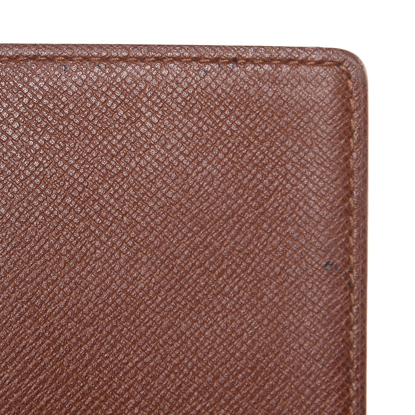 Monogram Checkbook Holder Case Wallet
