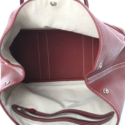 Hermes Negonda Garden Party Tote 36 MM Rouge H 4 of 7