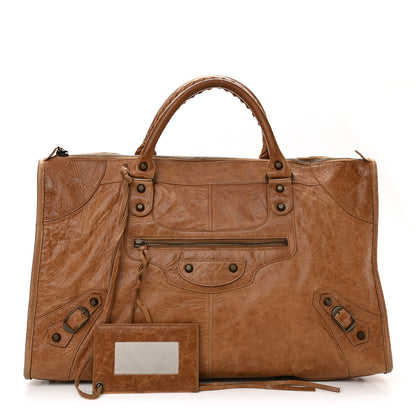 Balenciaga Chevre Classic Hardware Work Caramel 1 of 10