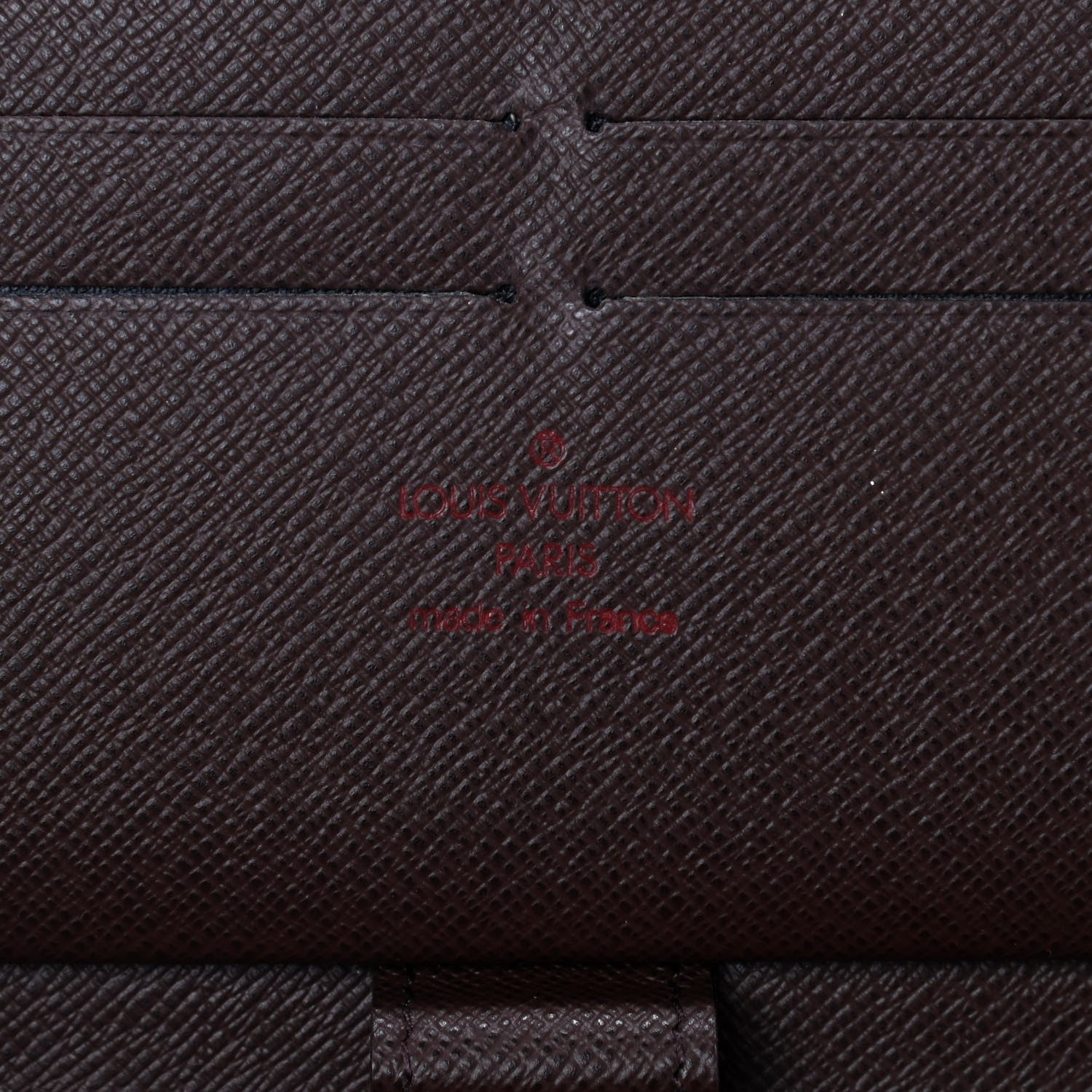 Louis Vuitton Damier Ebene Zippy Organizer Wallet 6 of 7