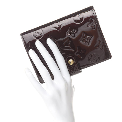 Louis Vuitton Vernis Small Ring Agenda Cover Amarante 2 of 8
