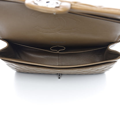 Chanel Caviar Quilted Maxi Double Flap Brown 5 of 11
