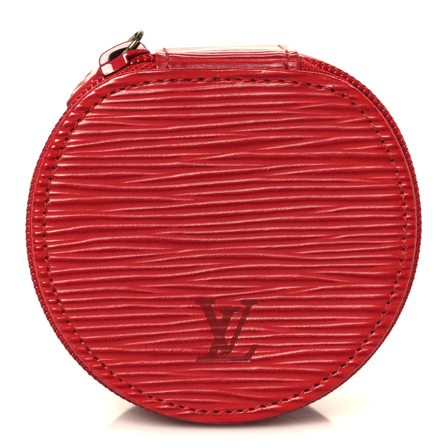 Louis Vuitton Epi Ecrin Bijoux 8cm Jewelry Box Case Castillan Red 1 of 7