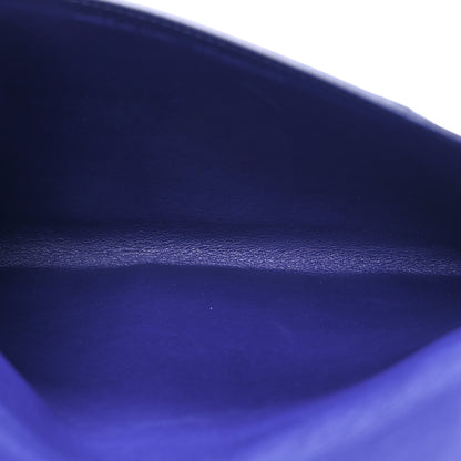 Christian Dior Calfskin Dioraddict Envelope Wristlet Bleu De Minuit 5 of 10