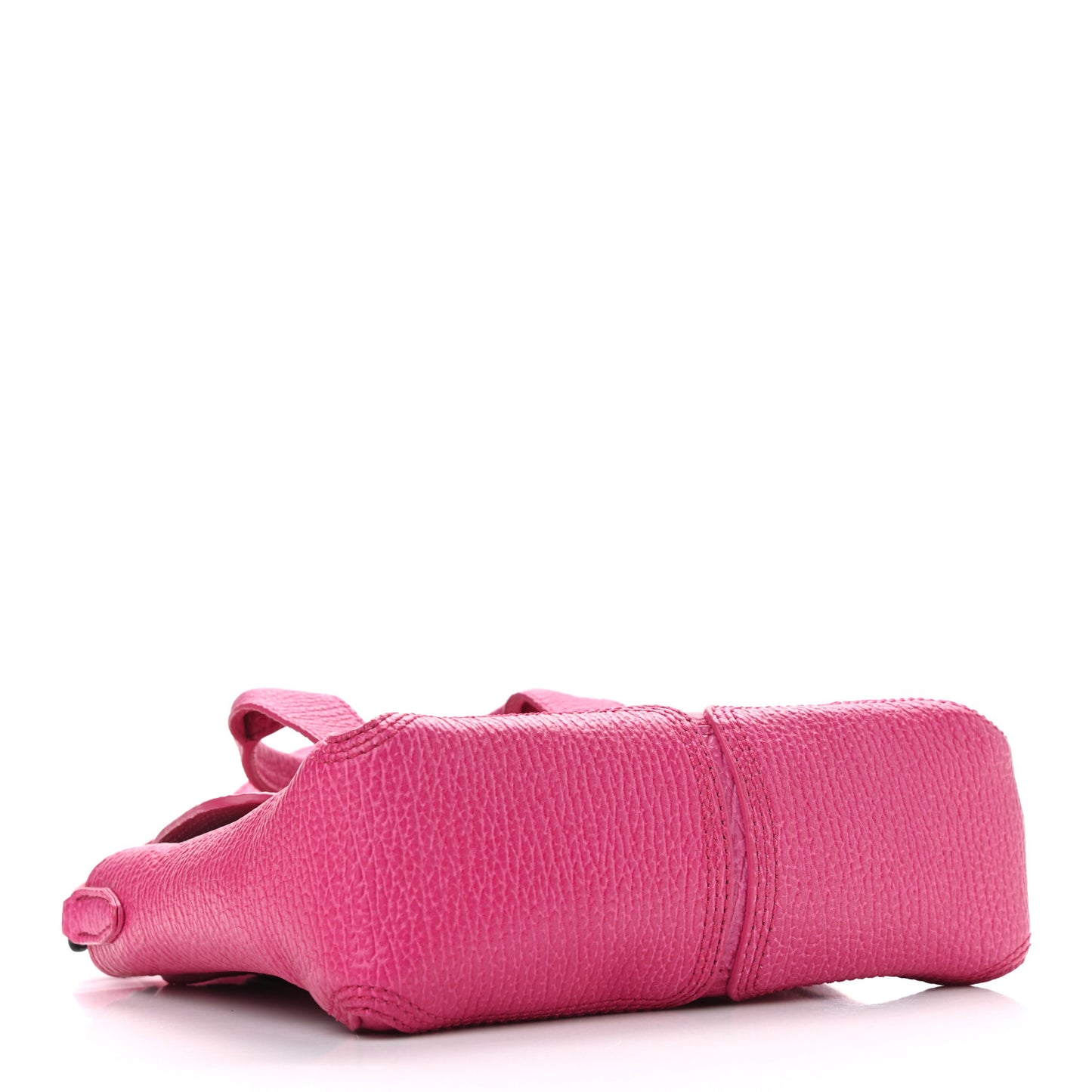 Textured Calfskin Mini Pashli Satchel Magenta