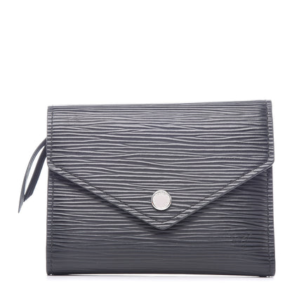 Louis Vuitton Epi Victorine Wallet Black 1 of 11