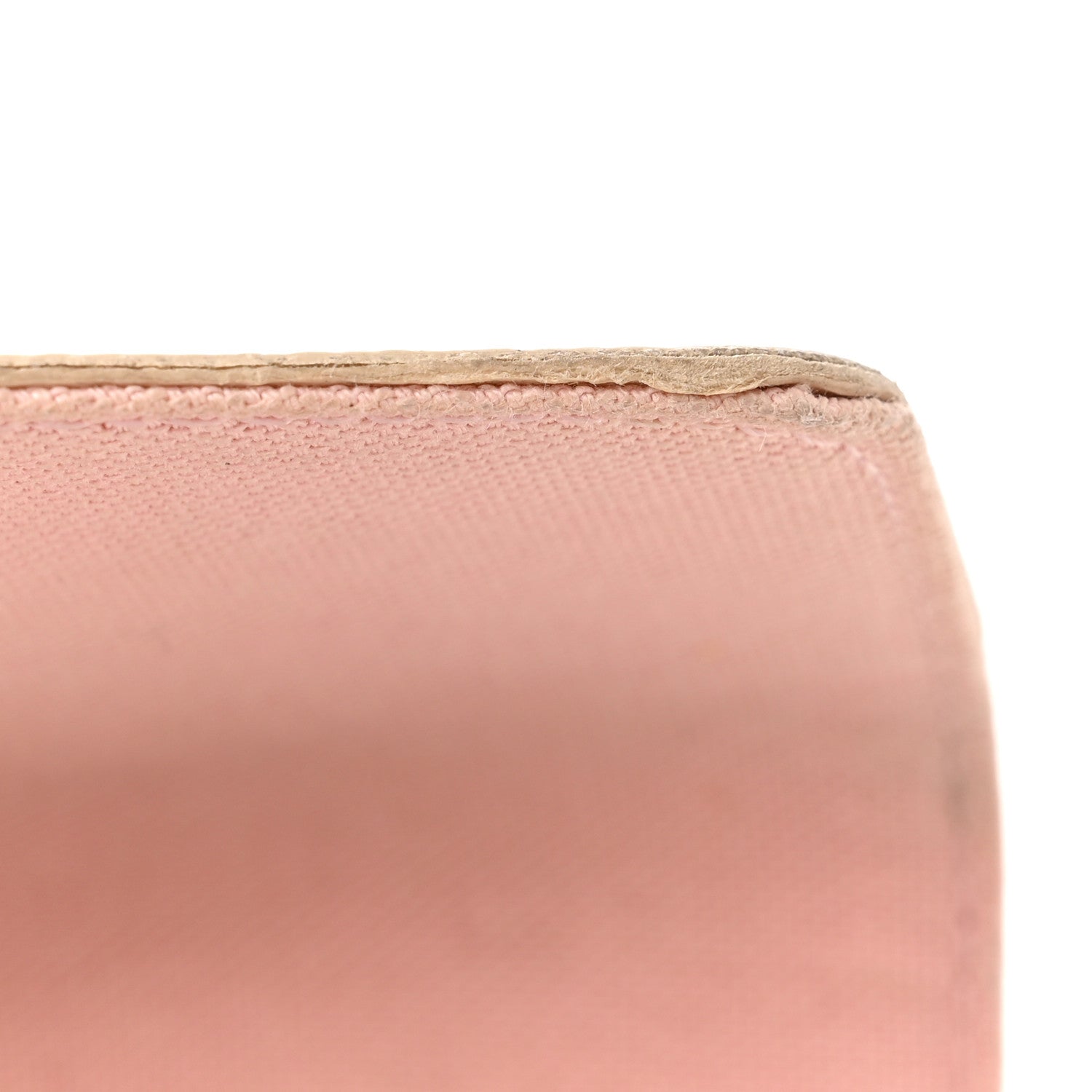Louis Vuitton Damier Azur Pochette Felicie Chain Wallet Rose Ballerine 16 of 17