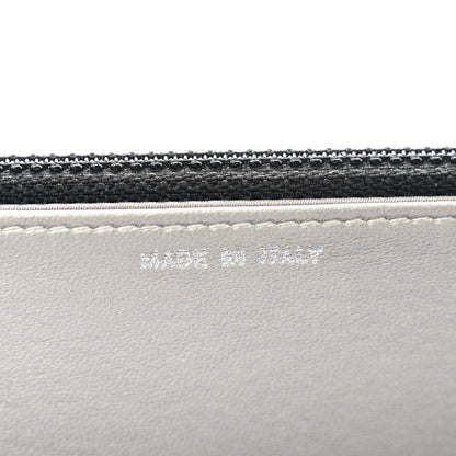 Chanel Lambskin Camellia Embossed Wallet on Chain WOC Black 7 of 13