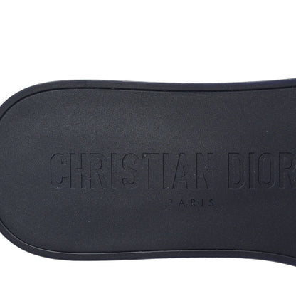 Christian Dior Technical Stretch Fabric Camouflage Dio(r)evolution Slide Sandals 36 Deep Blue 5 of 8