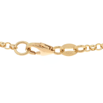 Foundrae 18K Yellow Gold Small Belcher Chain Mini Chubby Annex Link Necklace 4 of 6