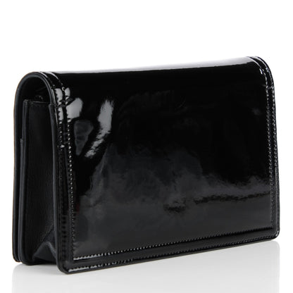 Chanel Patent Lipstick Wallet On Chain Black 3 of 9
