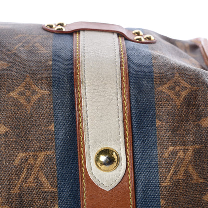 Louis Vuitton Monogram Rayures Tisse Sac GM Blue 22 of 30