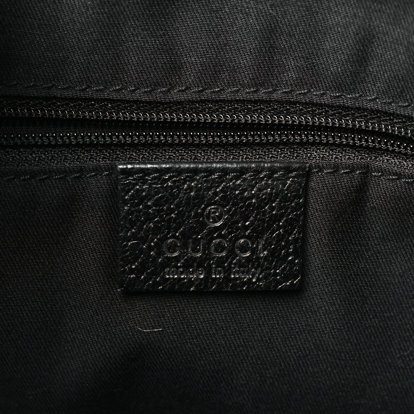 Monogram Medium Tote Black