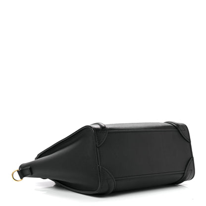 Celine Smooth Calfskin Nano Luggage Black 4 of 11