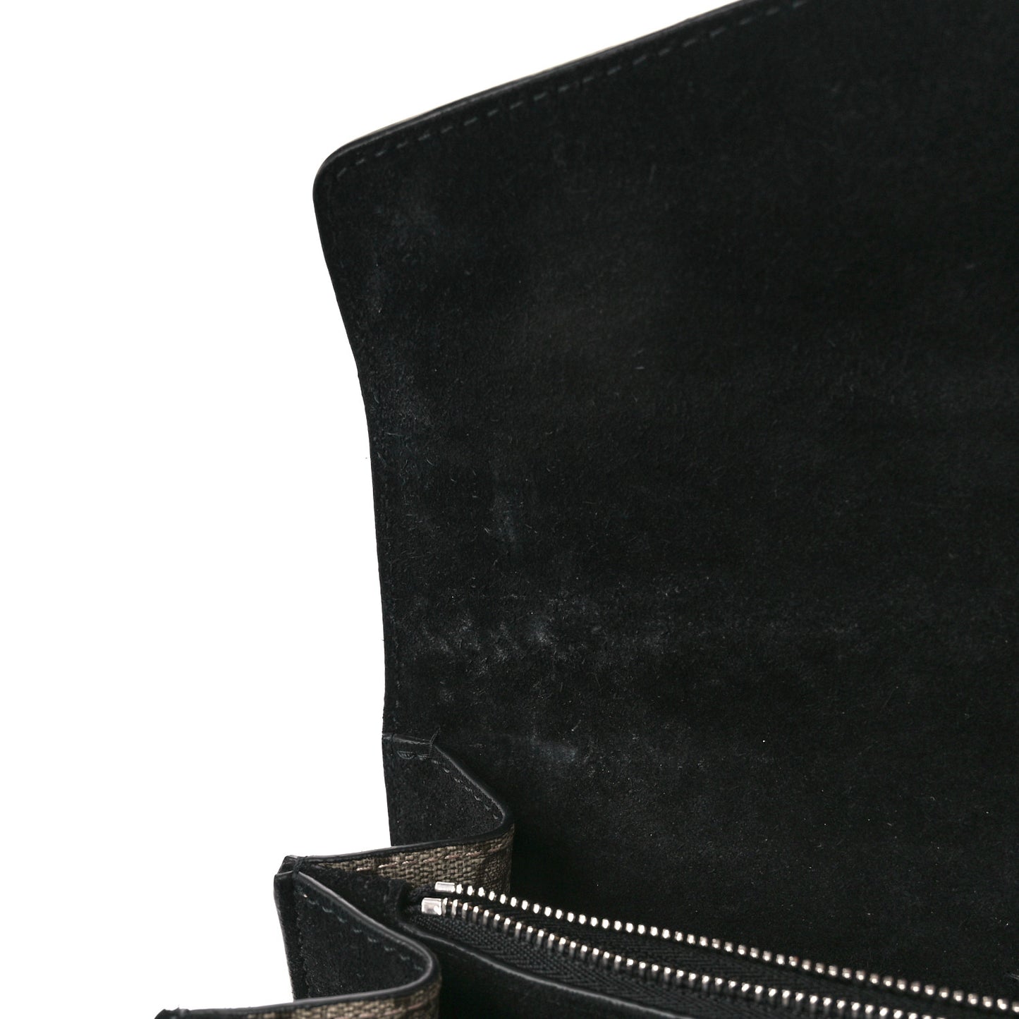 GG Supreme Monogram Small Dionysus Shoulder Bag Black
