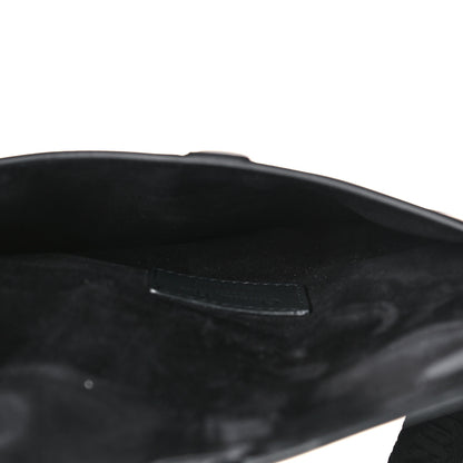 Christian Dior Ultra Matte Calfskin Saddle Belt Bag Black 5 of 11