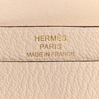 Hermes Chevre Mysore Mini Bearn Wallet Nata 6 of 12
