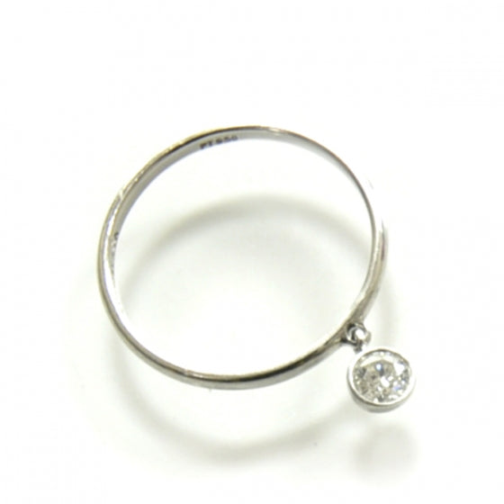 Platinum Swing Diamond Jazz Ring