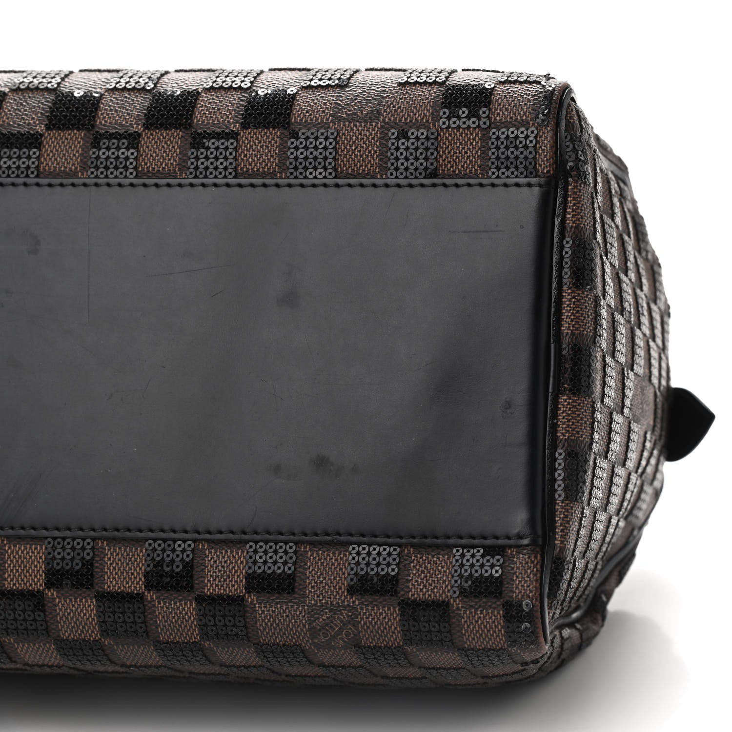 Louis Vuitton Damier Paillettes Speedy 30 Black 10 of 11