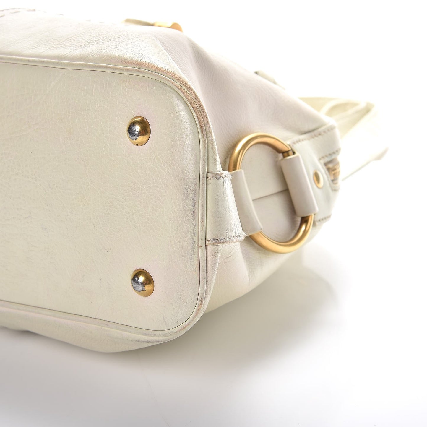 Calfskin Medium Muse Ivory
