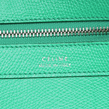 Celine Grained Calfskin Small Horizontal Cabas Phantom Mint 6 of 8