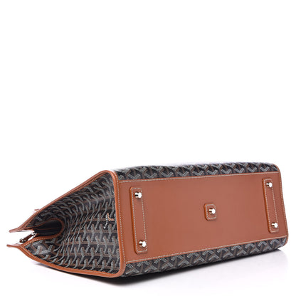 Goyard Goyardine Marquises Tote Black Gold 4 of 10
