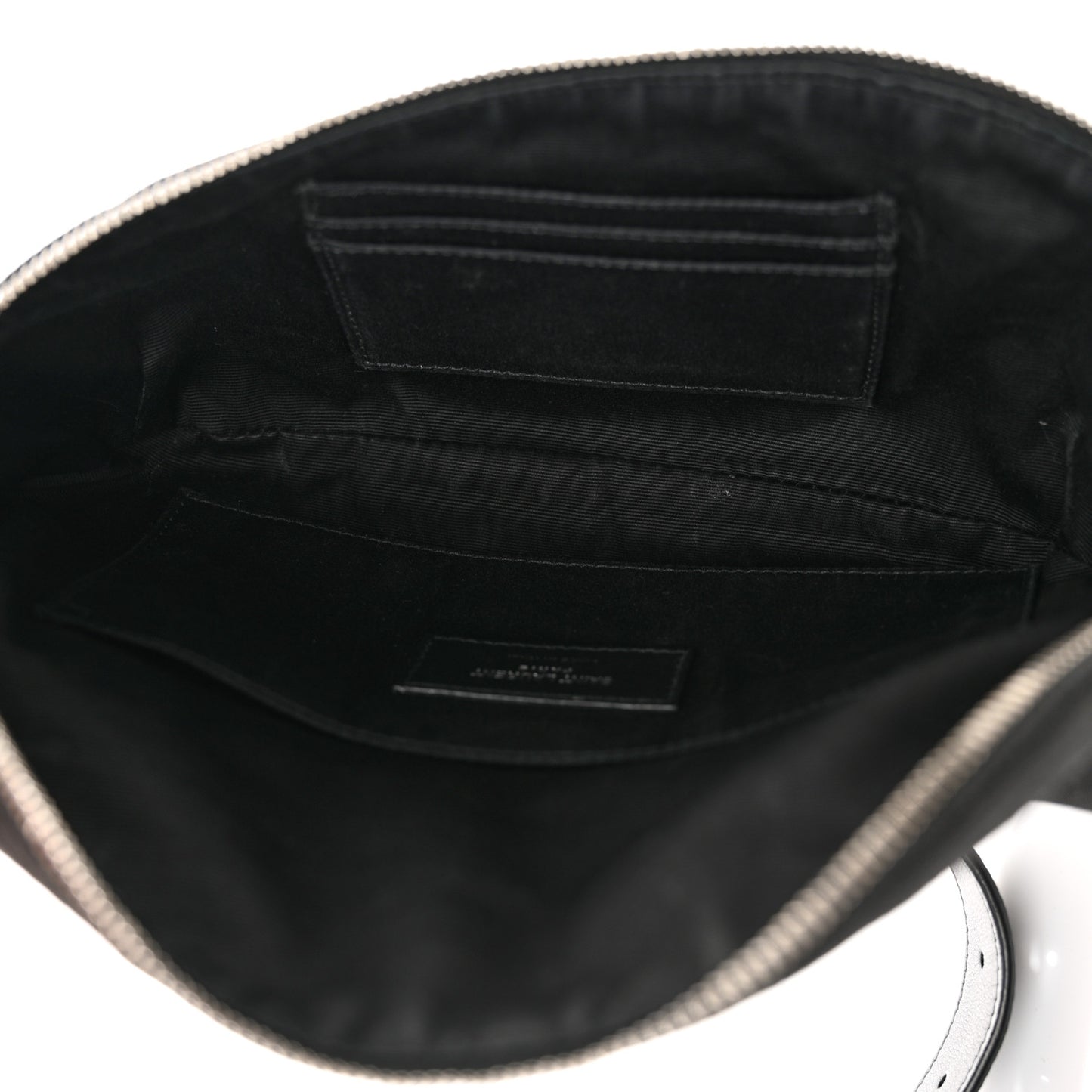 Canvas Monogram Belt Bag Black