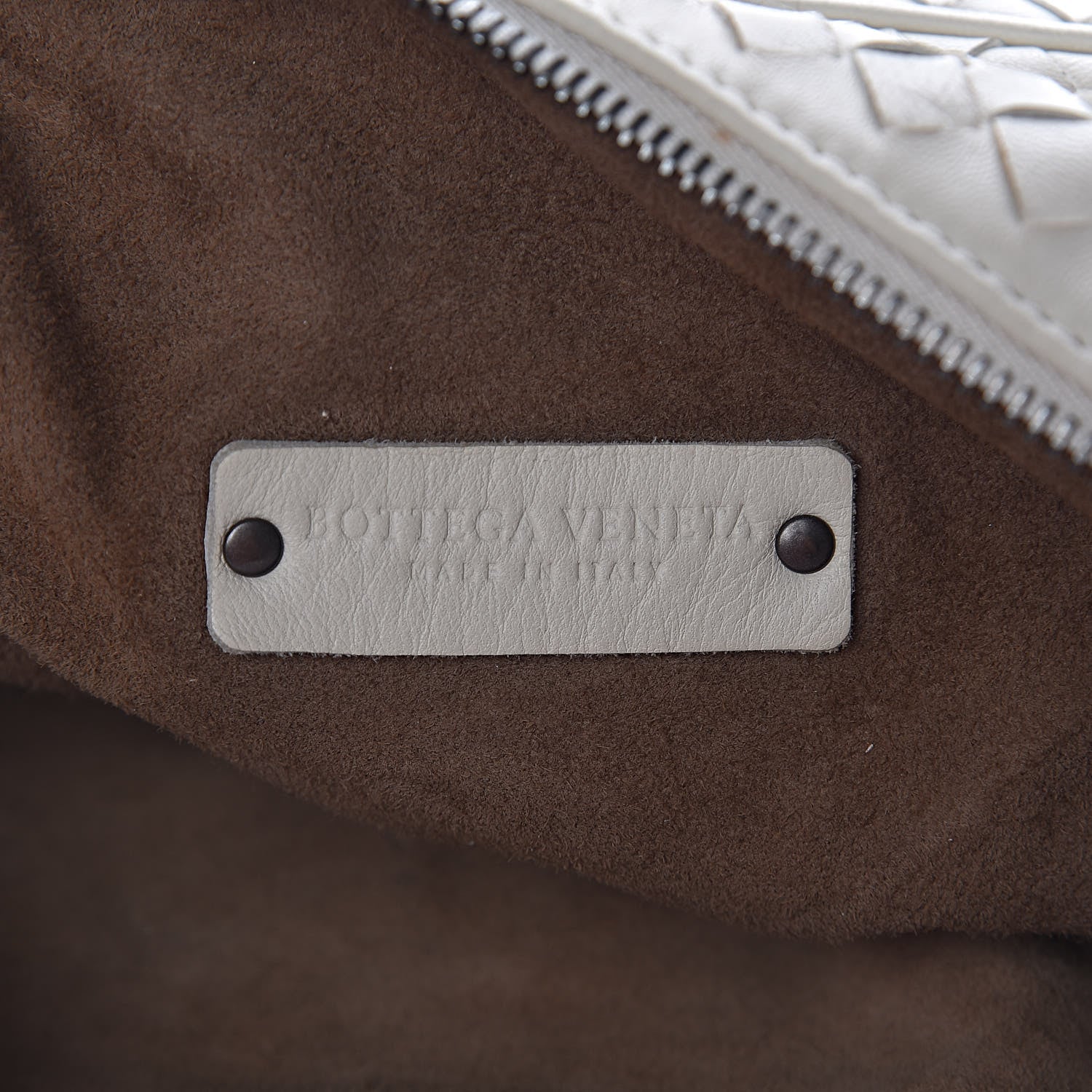 Bottega Veneta Nappa Intrecciato Small Shoulder Bag White 6 of 15
