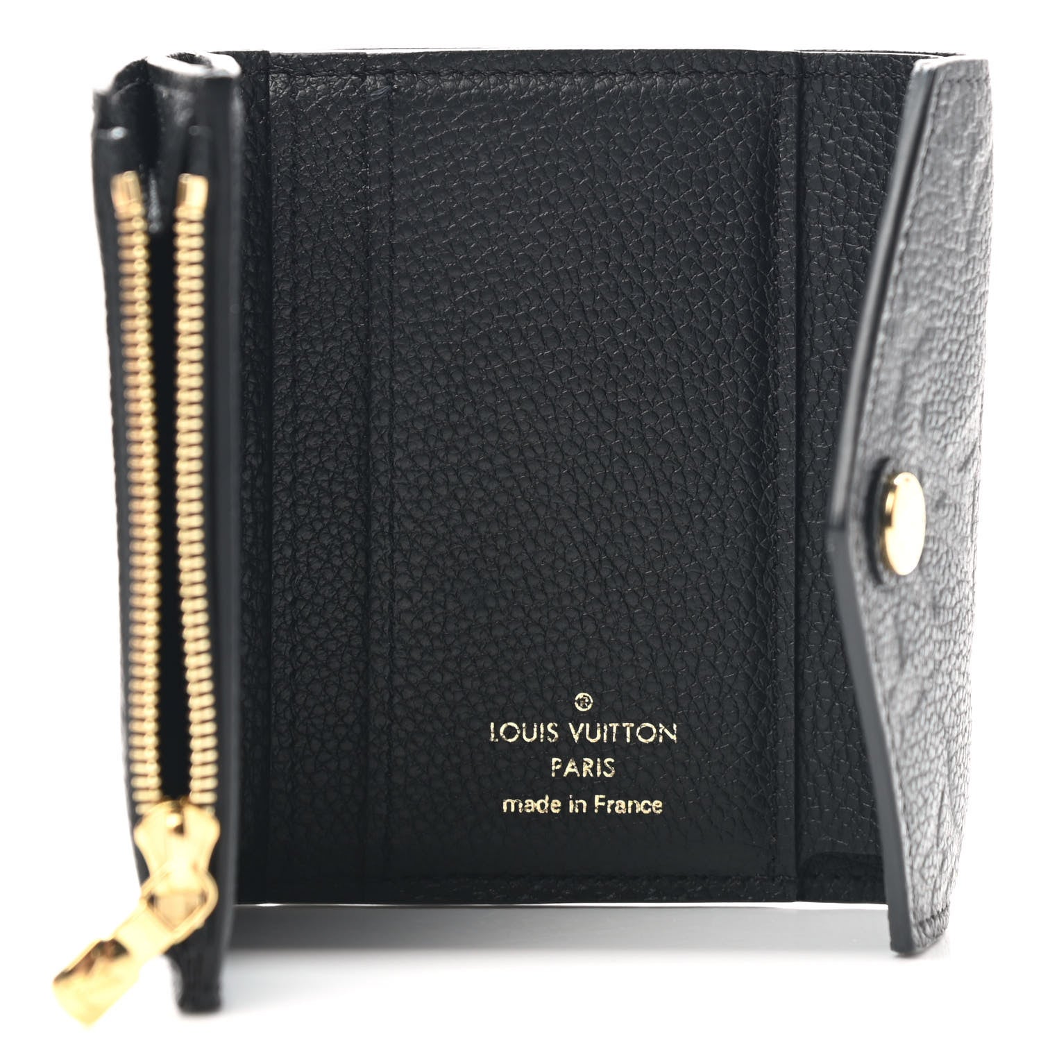 Louis Vuitton Empreinte Zoe Wallet Black 5 of 9