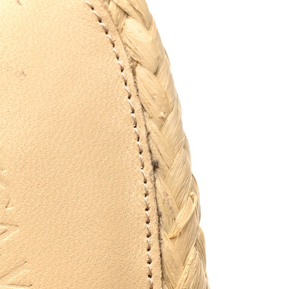 Bottega Veneta Raffia Intrecciato Lido Mule 90 Sandals 38 Cane Sugar 13 of 19