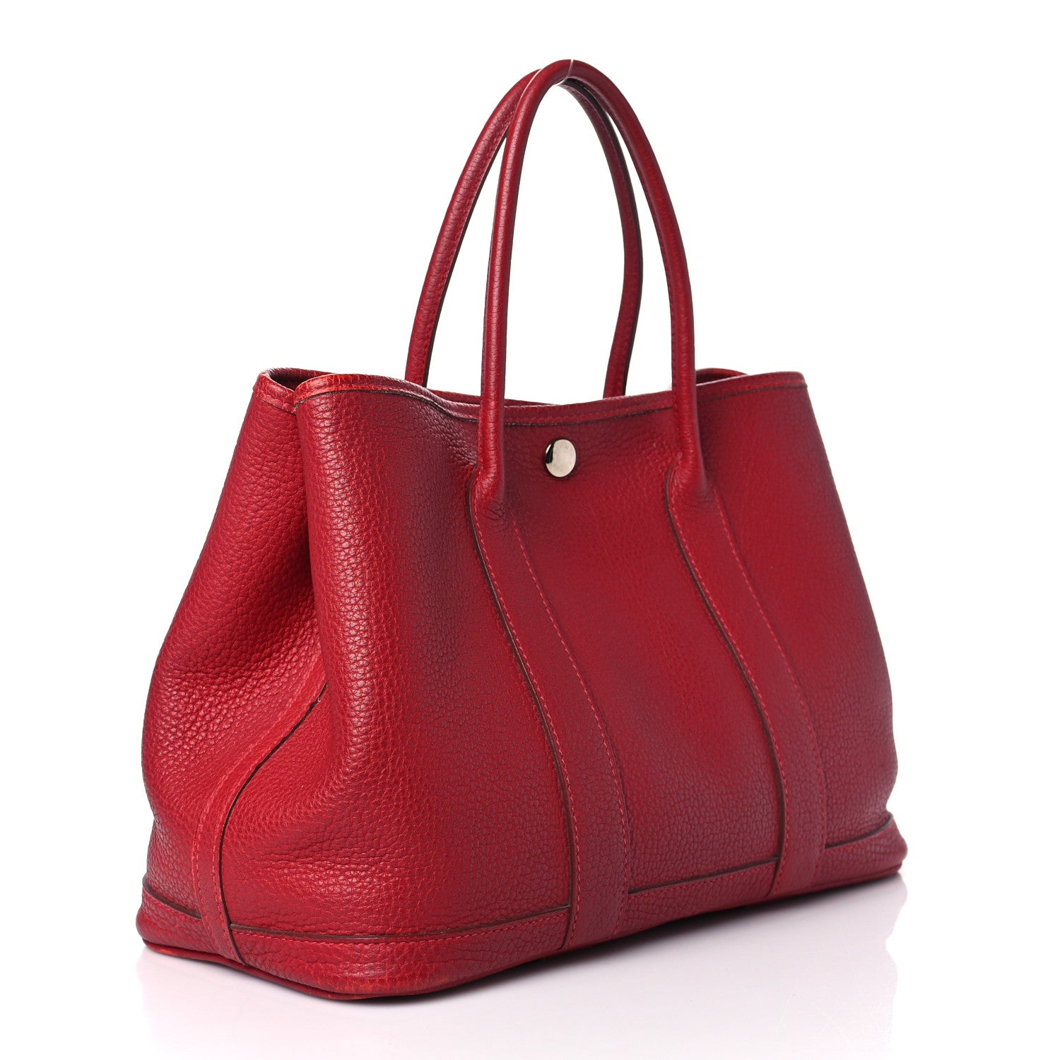 Hermes Buffle Sindhu Garden Party 30 TPM Rouge Vif 3 of 12