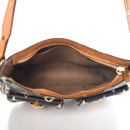 Louis Vuitton Monogram Multicolor Lodge PM Black 5 of 14