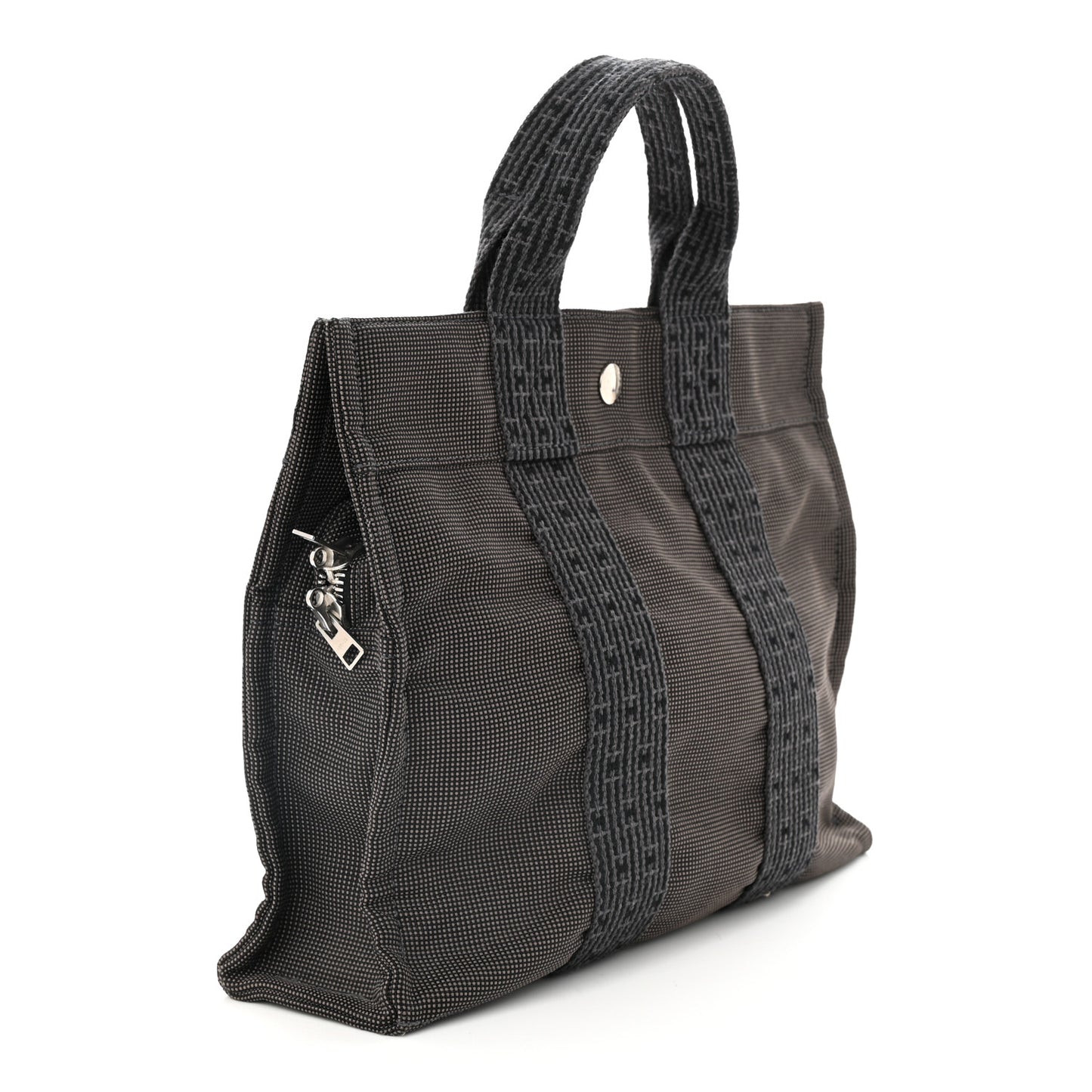 Canvas Herline PM Tote Grey