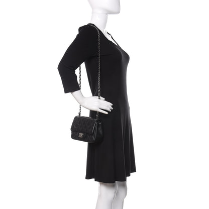 Chanel Lambskin Quilted Mini Square Flap Black 2 of 10