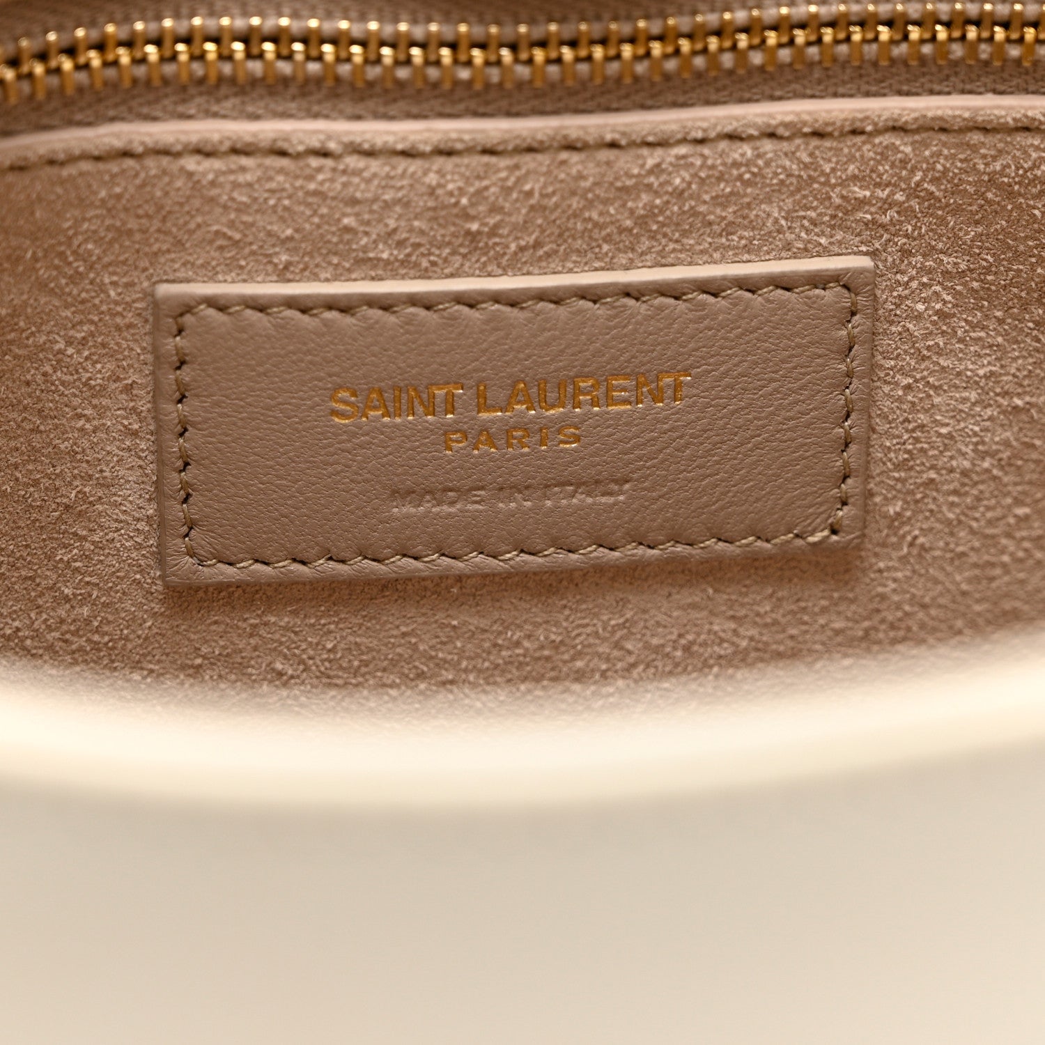 Saint Laurent Smooth Calfskin Le 5 A 7 Hobo Blanc Vintage 6 of 8