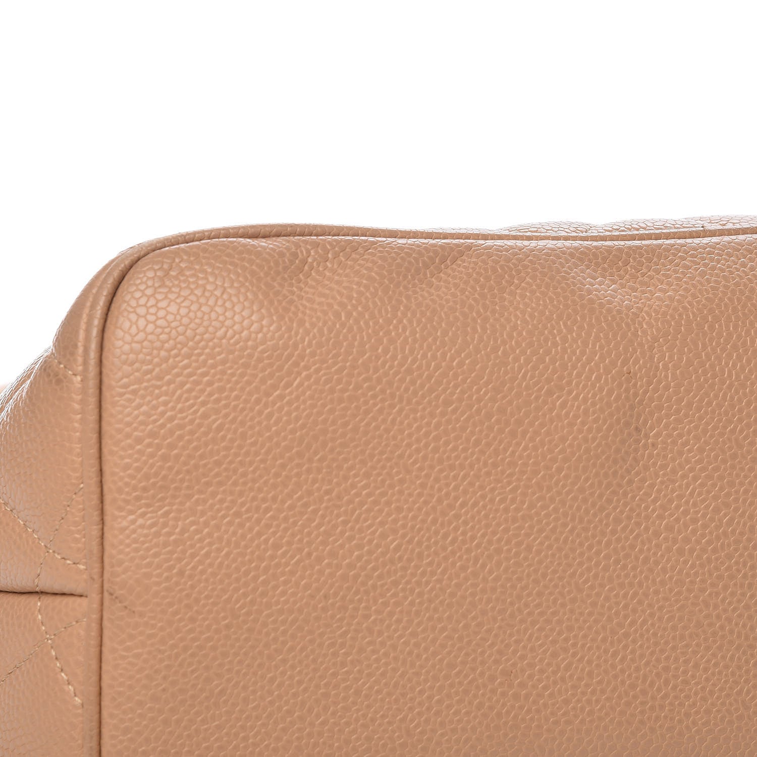 Chanel Caviar Quilted Medallion Tote Beige 10 of 12