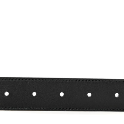 Gucci Calfskin Framed Double G Belt 100 40 Black 5 of 5