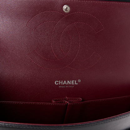 Chanel Lambskin Quilted Jumbo Double Flap Black 6 of 11