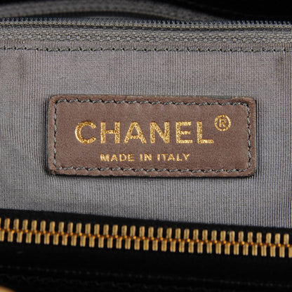Chanel Soft Caviar Quilted CC Timeless Tote Black 6 of 8