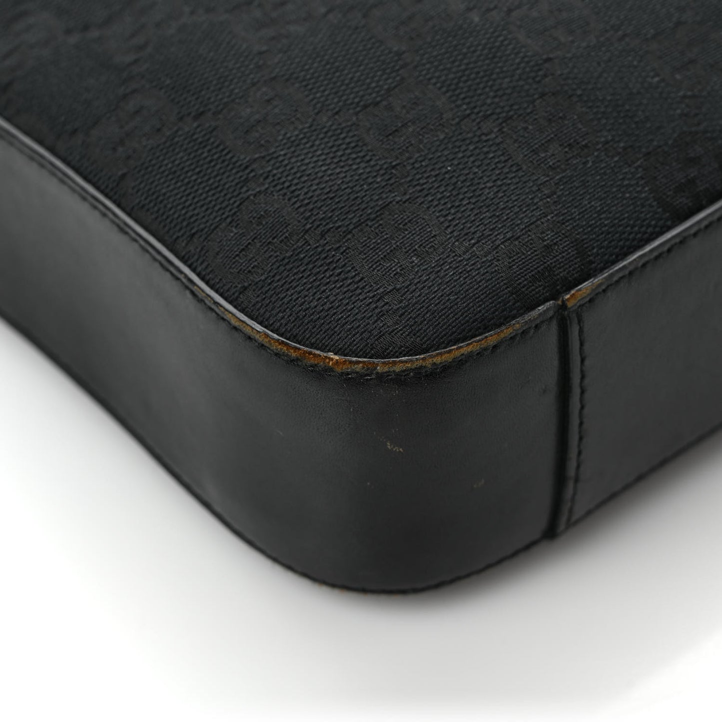 Monogram GG Clasp Hobo Black