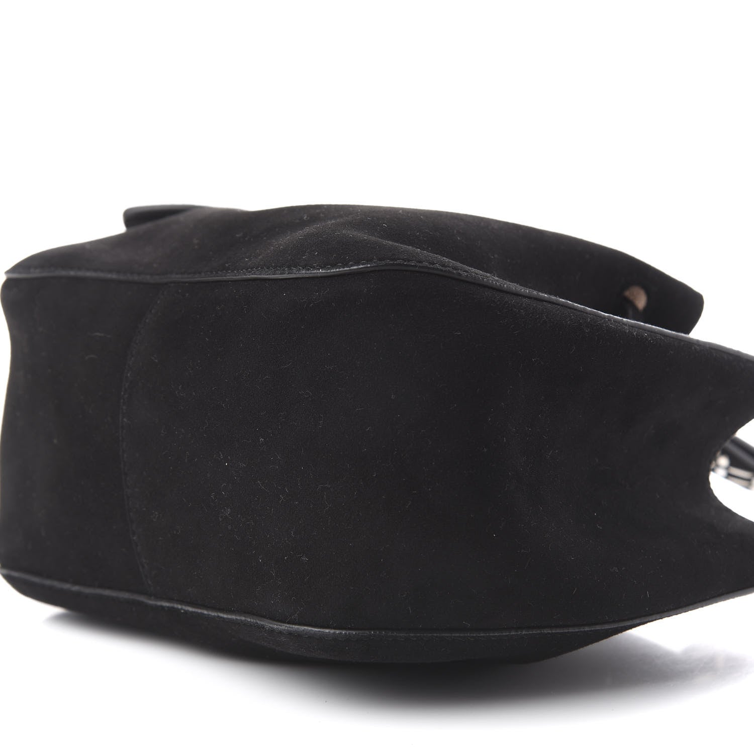 Alaia Suede Petal Embellished Rose-Marie 19 Bag Black 6 of 16