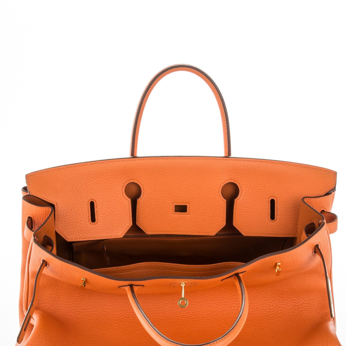 Togo Birkin 40 Orange
