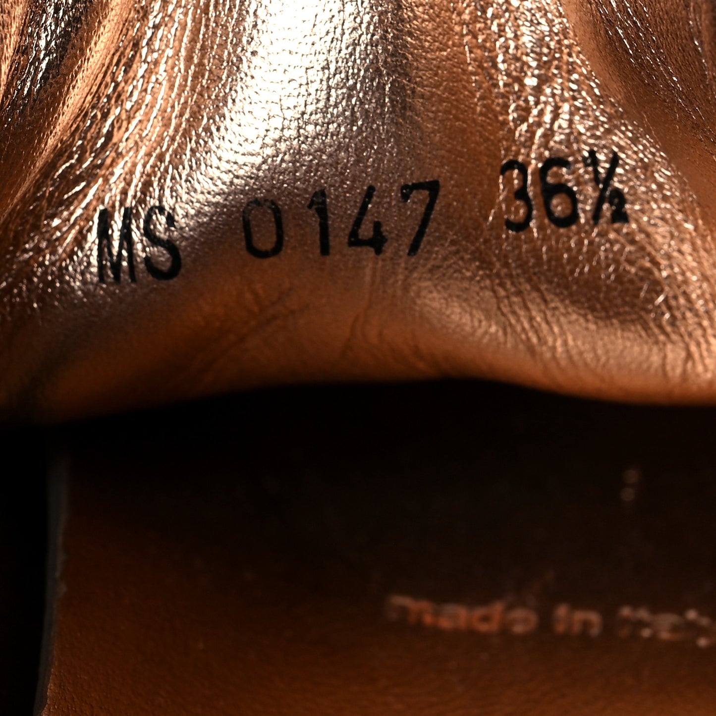 Patent Monogram Frontrow Sneakers 36.5 Rose Gold