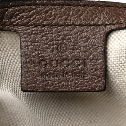 Gucci GG Supreme Monogram Web Small Ophidia Half Moon Hobo Brown 5 of 10