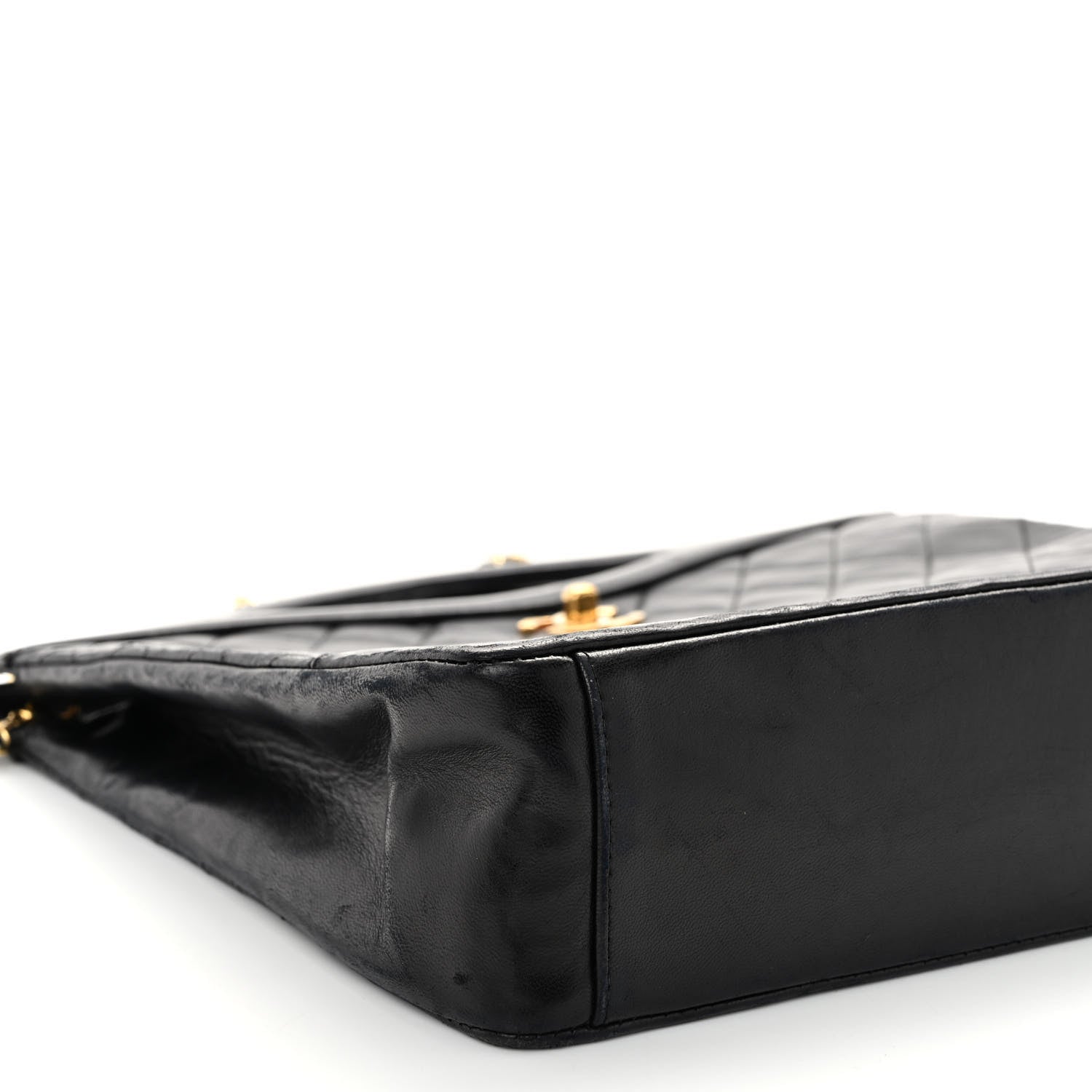 Chanel Lambskin Quilted 31 Shopping Bag Black 9 of 10