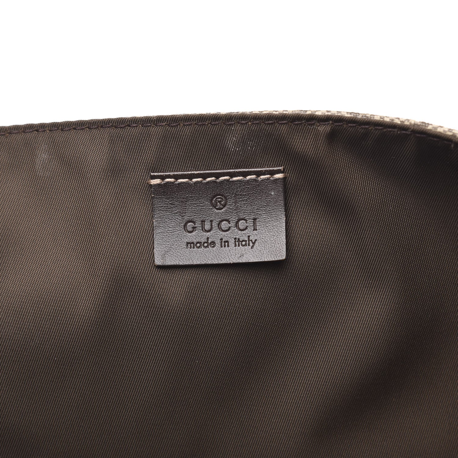 Gucci GG Plus Monogram Messenger Diaper Bag Dark Brown 6 of 12